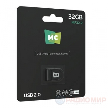 Мини-флешка USB 2.0 32GB More Choice MF32-2 Mini